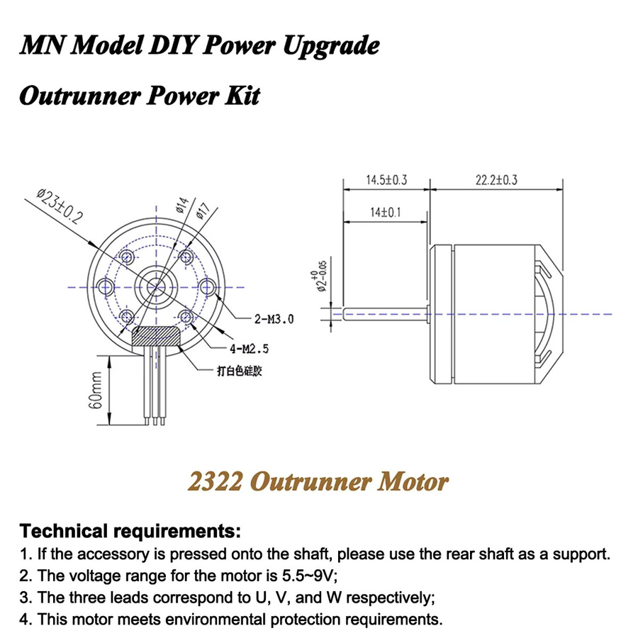 NeebRC Bürnenloser Motor, 1:12 RC Crawler Car, Metall, Zubehör - Bild 2