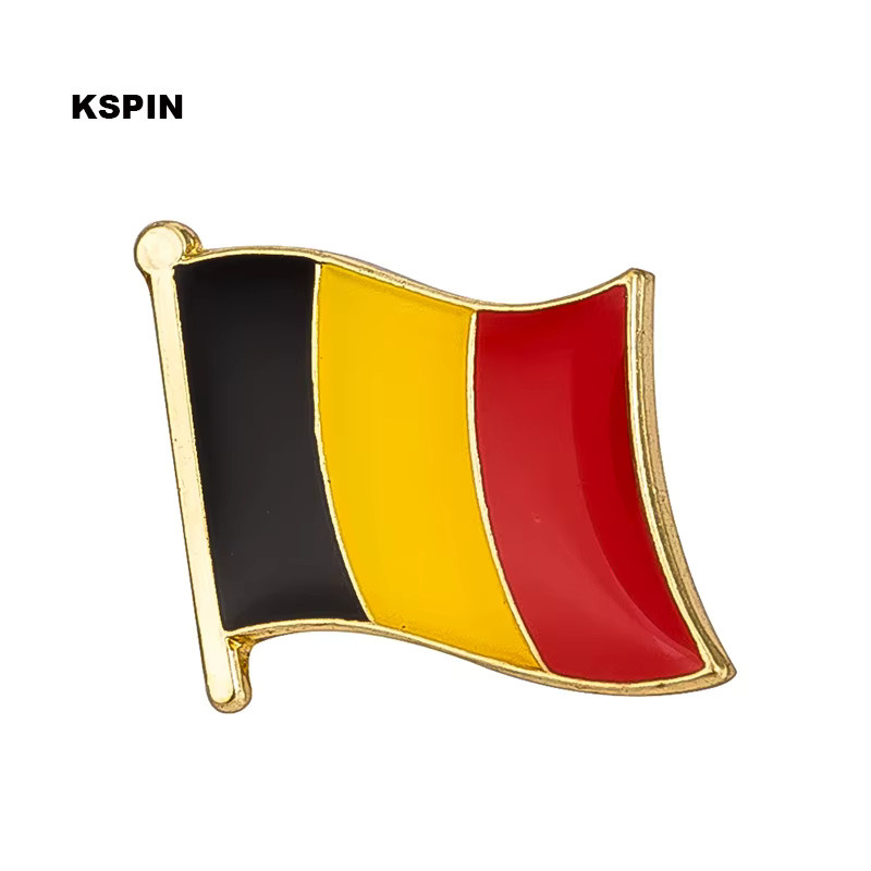 KSPIN Anstecknadel Katar Flagge, Metall, Unisex - Bild 2