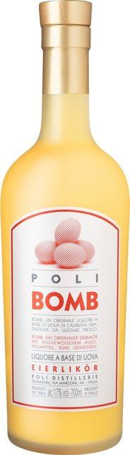 Poli Bomb Eierlikör, Italien, 17 %, 0,7 l - Bild 1