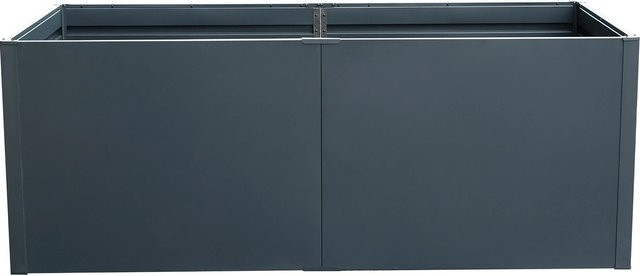Floraworld Metall Hochbeet Twin-Wall in Anthrazit, B/T/H: 100 x 76 x 200 cm - Bild 1