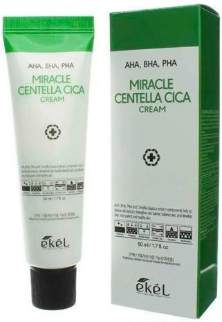 Ekel Miracle Centella Cica Creme, 50 ml, AHA, BHA, Niacinamid - Bild 1