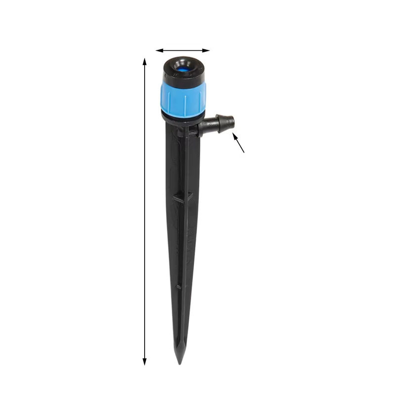 Pengliu Gartenbewässerung Set mit 10 Streuwasser Düsen und Sprinklern für 4/7mm Schläuche - Bild 7