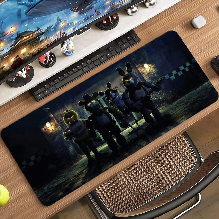 Movie F-FNAF 2 Mauspad rutschfeste Schreibtischunterlage aus Gummi in Multicolour für PC und Laptop - Bild 3