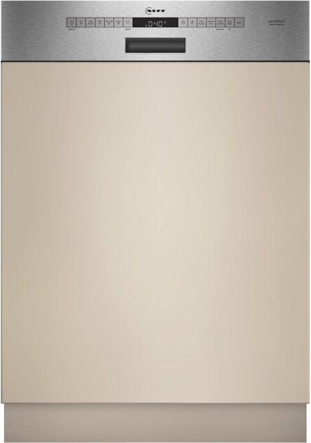 NEFF Geschirrspüler S145EBS04D teilintegrierbar, Breite: 60 cm, silber - Bild 1