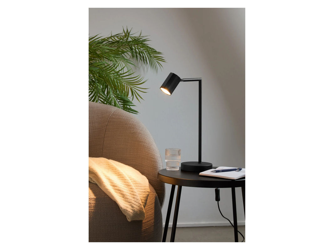 LIVARNO HOME LED-Tischleuchte aus Stahl in Schwarz mit neigbarem und schwenkbarem Kopf - Bild 3