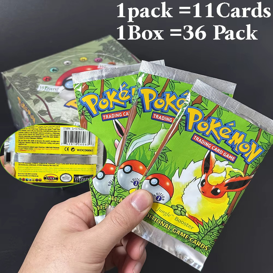Keeppley Pokémon Fossil Jungle Team Rocket Neo Destiny Booster Box, 1 Box, 36 Packungen - Bild 1