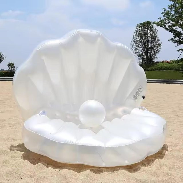 Binchi Outdoor Product Aufblasbares Muschel Spielzeug mit Perlenkugel, ab 6 Jahren - Bild 1