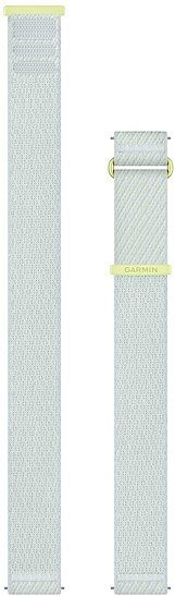 Garmin Uhrenarmband Nylon, Weiß, Unisex, 20mm - Bild 1