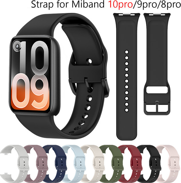 Xiaomi Uhrenarmband, Silikon, Schwarz, Unisex - Bild 1
