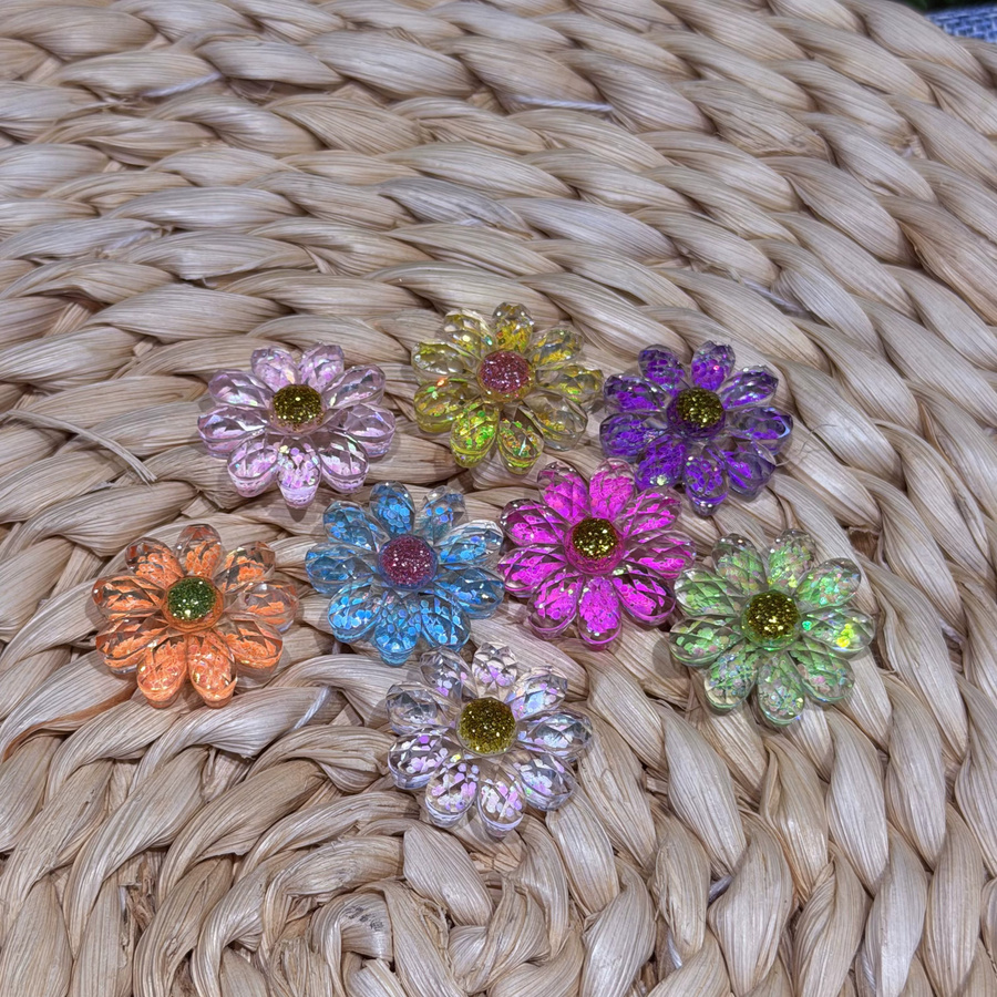 Happye&TiTi Schuhcharms, Bunte Blumen, Harz, Mädchen - Bild 2