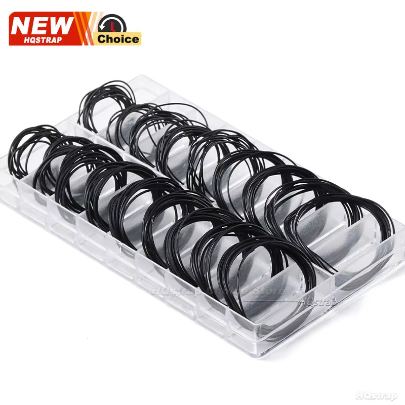 HQstrap Uhren Zubehör, O-Ring Dichtung, Schwarz, Unisex - Bild 2
