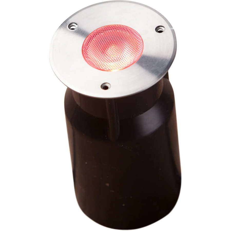 Heissner SMART LIGHT LED Bodeneinbau-Spot RGB Multicolor in Edelstahl, silberfarben, 3 Watt - Bild 2