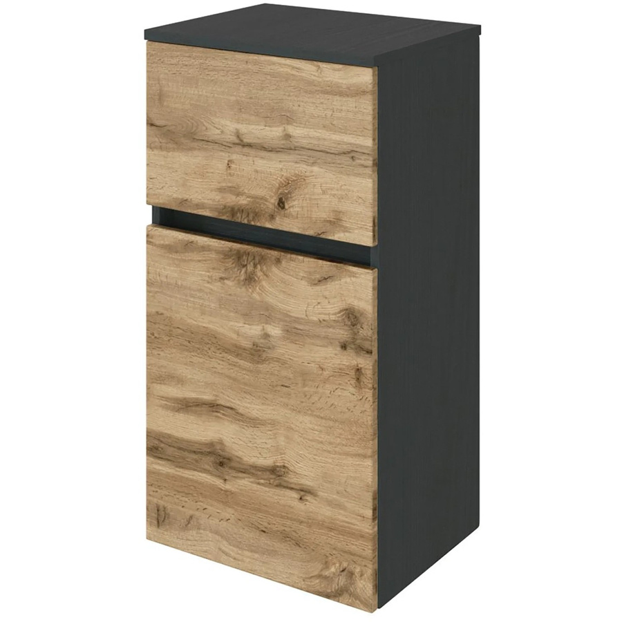 Unterschrank Bari von Held Möbel in Wotaneiche und Graphitgrau, Breite: 40 cm, Höhe: 79 cm, Tiefe: 35 cm - Bild 2