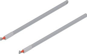 Blum Längsreling für TANDEMBOX antaro Frontauszug, Nennlänge 650 mm, Weissaluminium - Bild 1