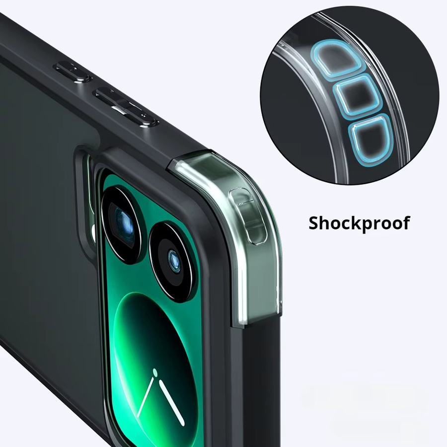 Stoßfeste transparente Hülle mit Linsenschutz für Xiaomi 14, 15 Pro, 15 Pro Max und 15 Ultra - Bild 2