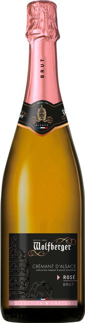 Wolfberger Crémant d’Alsace Rosé, Pinot Noir, Brut, Schaumwein, 0,75 l - Bild 1