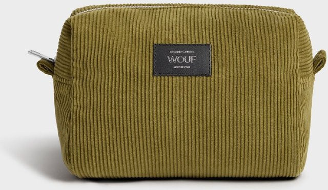 Wouf Corduroy Collection Kulturbeutel Olive Grün B: 21,0 cm, H: 16,0 cm, T: 11,0 cm - Bild 1