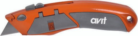 AVIT AV01010 Cuttermesser mit einziehbarer Klinge in Orange - Bild 1