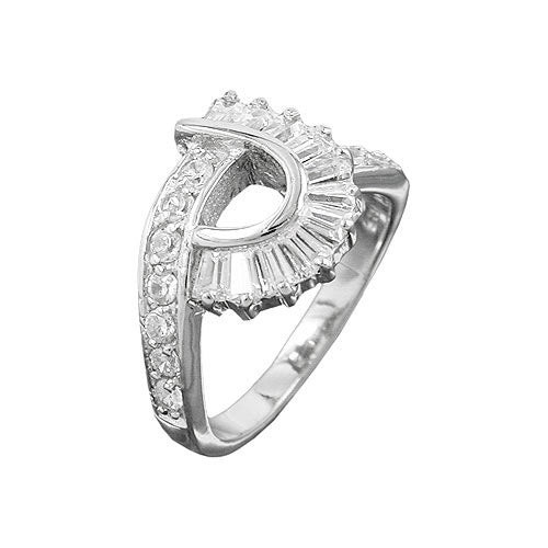 SIGO Ring 925 Silber, Zirkonia, 58 - Bild 1