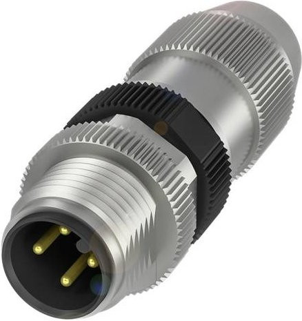 Balluff BCC02H9 Sensor-Aktor-Steckverbinder unkonfektioniert in Silber - Bild 1