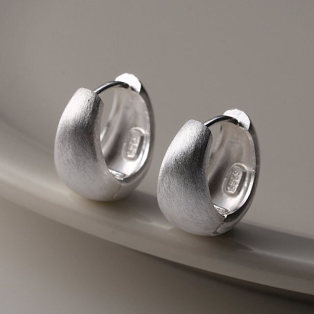 BF CLUB Ohrringe, 925 Silber, Vintage, Damen - Bild 1