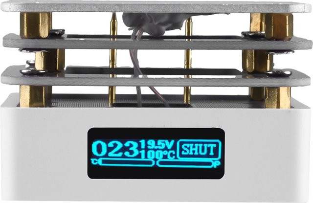 Airepair Typ-C Mini Heizplatte für PCB SMD Board, Einstellbare Konstante Temperatur Vorwärmstation für Reparaturarbeiten, Weiß - Bild 1