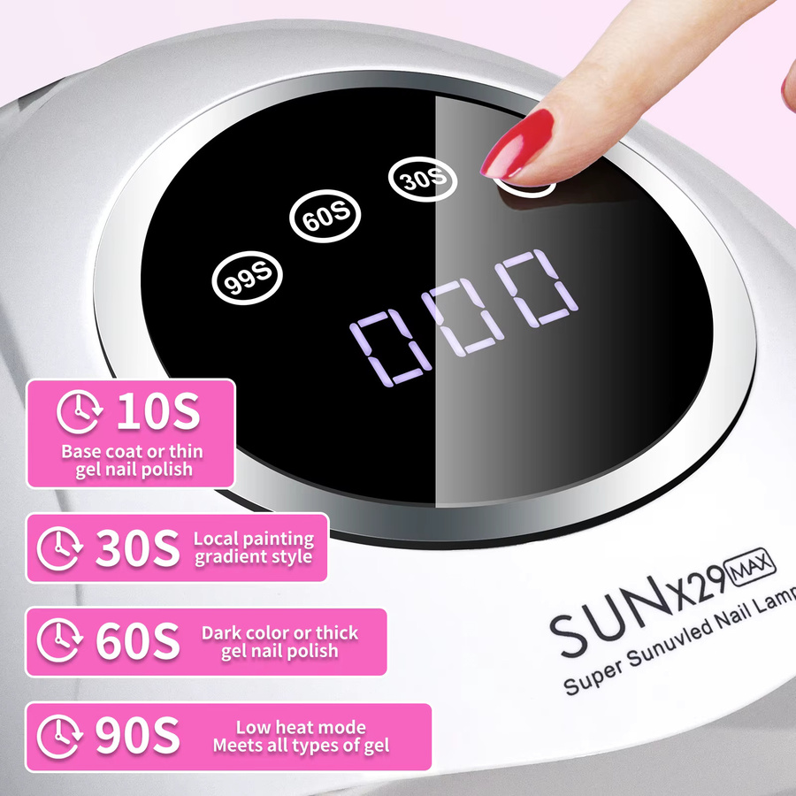 Limegirl UV-LED-Nageltrockner, Weiß, Unisex - Bild 2
