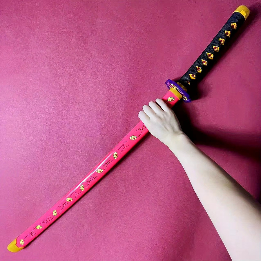 MINISO Kimetsu No Yaiba Demon Slayer Kokushibo Katana, leuchtende Klinge, 104cm - Bild 1