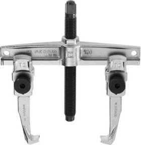 Facom Zweiarmiger Abzieher in Silber, Spannbereich 20-80 mm und 90-140 mm - Bild 1