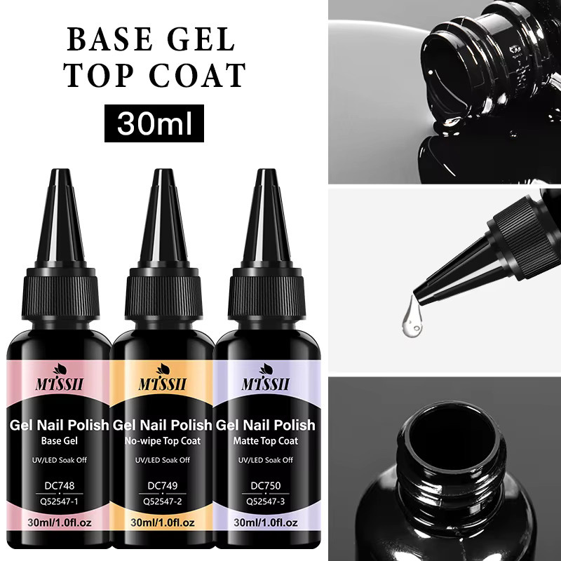 Mtssii Matte Top Coat Gel, Transparent, 30 ml - Bild 3