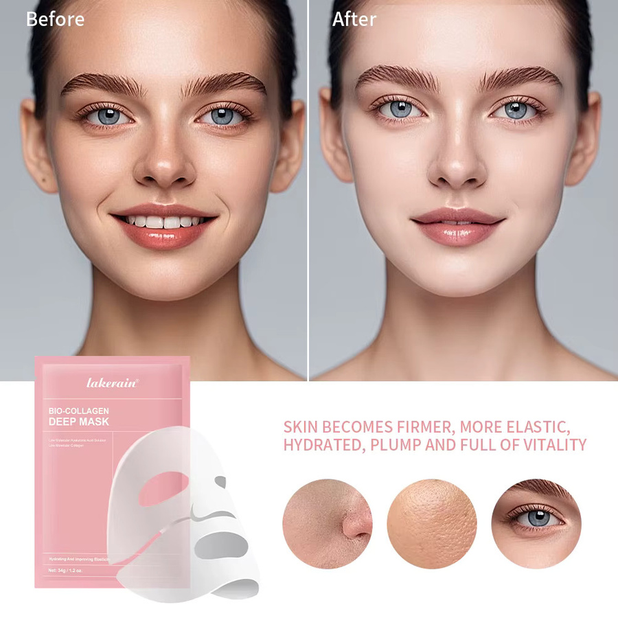ibcccndc Bio-Kollagen Hydrogel Maske, Gesicht, Unisex - Bild 2