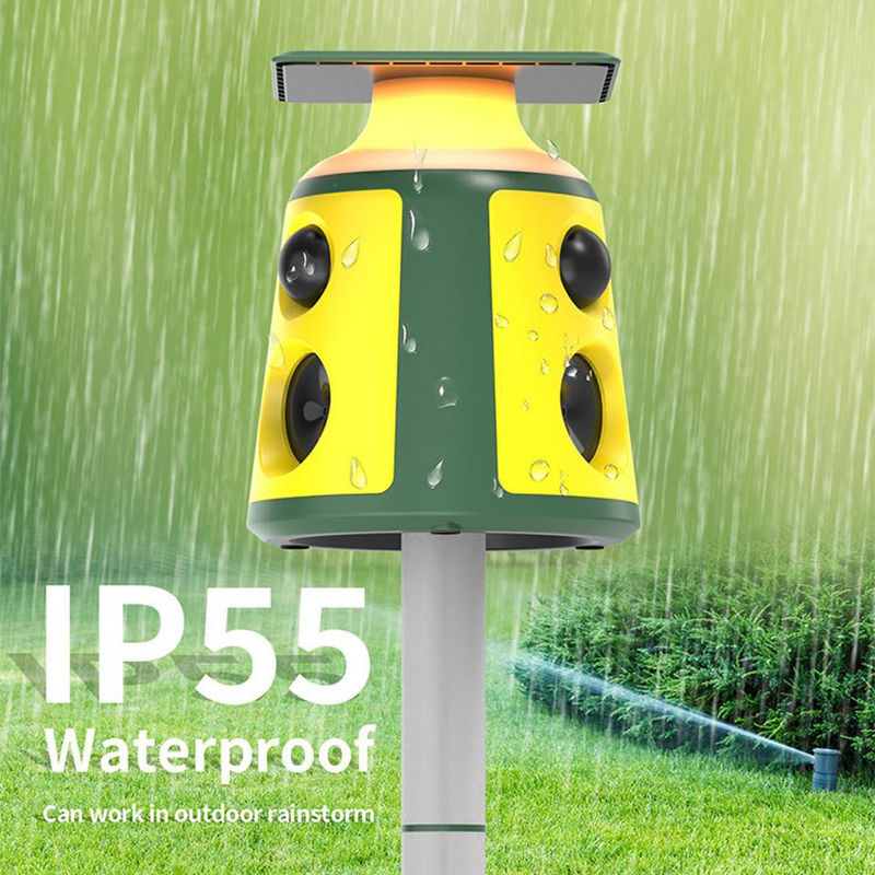 TOMTOP JMS Solar Tiervertreiber mit PIR-Sensor, USB wiederaufladbar und wasserdicht, bunt - Bild 2