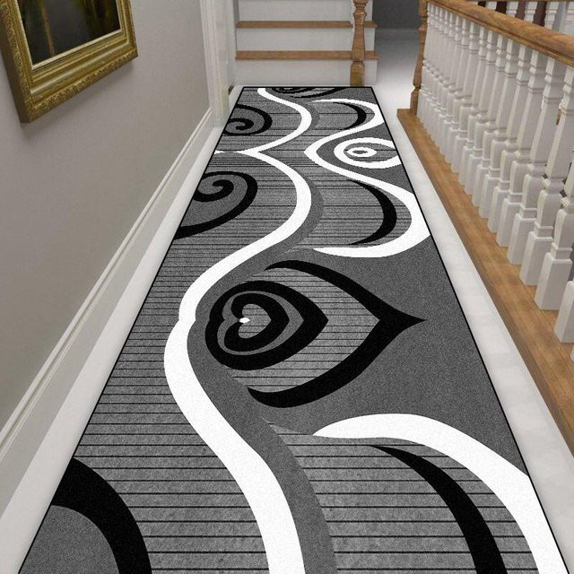 Karpetti Europäischer Geometrischer Flur Teppich Rutschfester Läufer für Eingangsbereich und Flur B/T: 100 x 300 cm - Bild 1