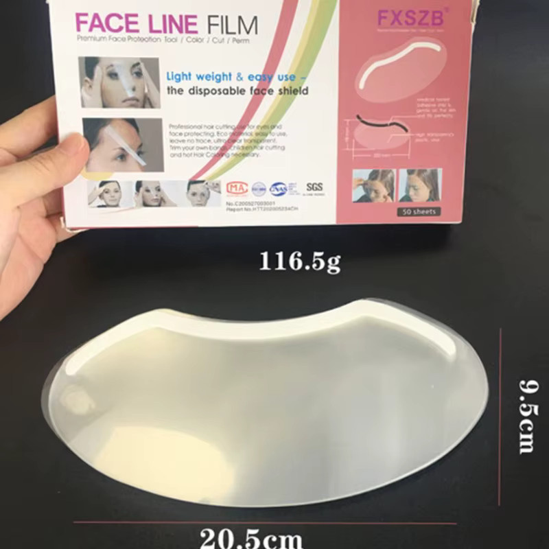 HNKMP Friseur-Augenschutzmasken, 50 Stück, Transparent, Unisex - Bild 4