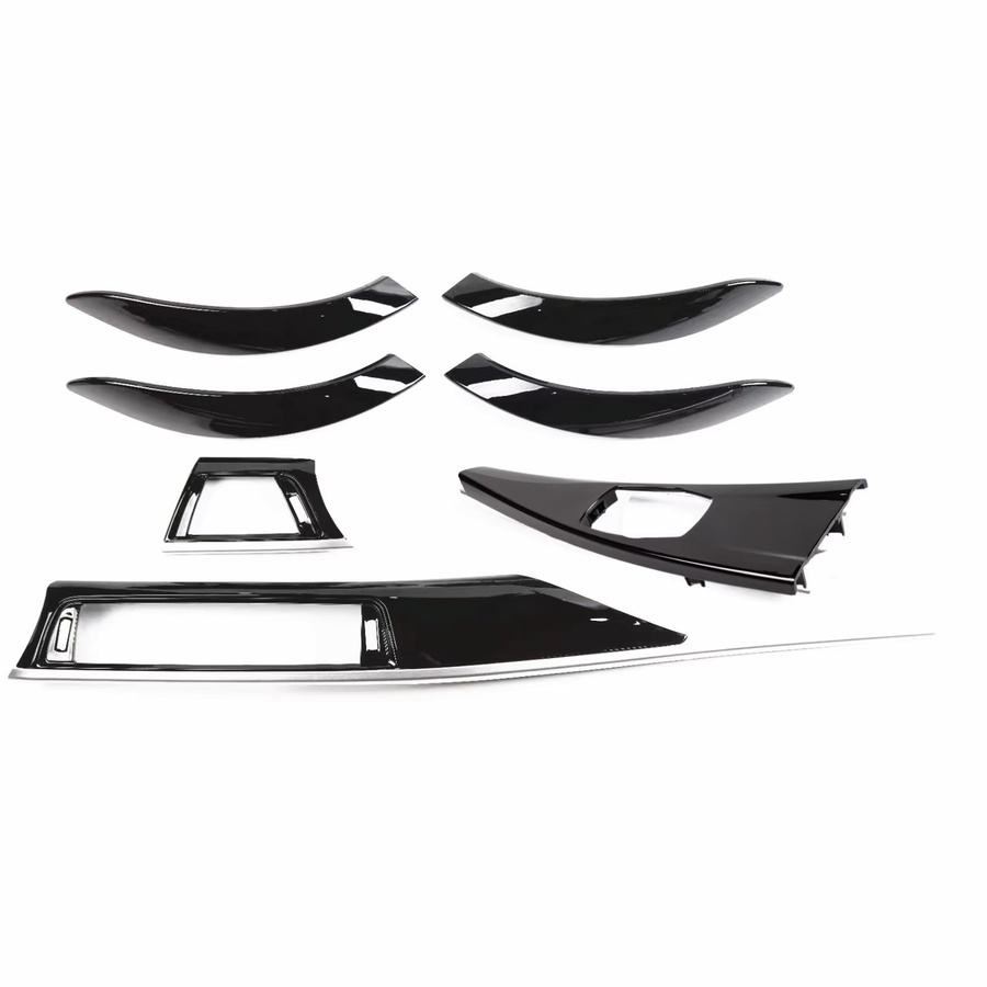 IDENUONA Dashboard Center Konsole Abdeckung Trim Dash Panel in Schwarz für BMW 3er und 4er Serie F30 F31 3GT F34 F32 F36 M Sport 2013-2019 - Bild 2