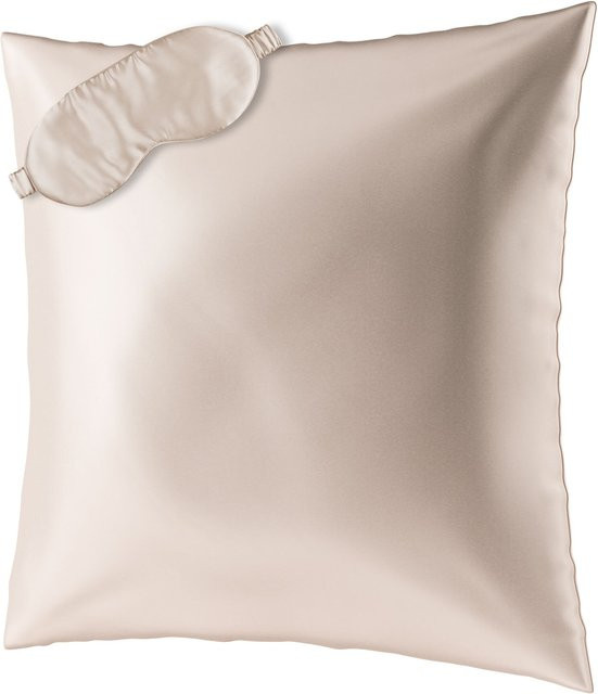 AILORIA Beauty Sleep Set aus Maulbeerseide mit Kissenbezug und Schlafmaske, Breite: 80 cm, Höhe: 80 cm - Bild 1