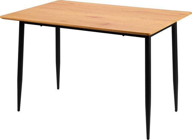 LIVARNO Esszimmertisch modern in Eiche, B/T/H: 115 x 80 x 75 cm - Bild 1
