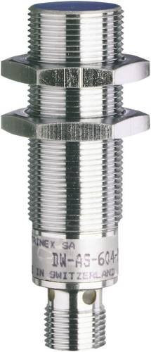 Contrinex Induktiver Näherungsschalter DW-AS-604-M18-002 PNP bündig, Farbe: Silber, Durchmesser: 18 mm, Länge: 63,5 mm - Bild 1