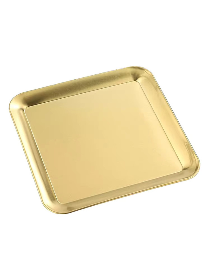 JETTING Serviertablett aus Edelstahl in Silber für Kaffee und Desserts - Bild 4