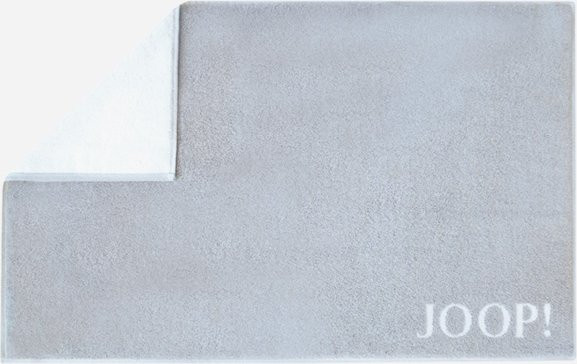 Badematte JOOP! CLASSIC DOUBLEFACE aus Baumwolle in Silber/Grau - Bild 1