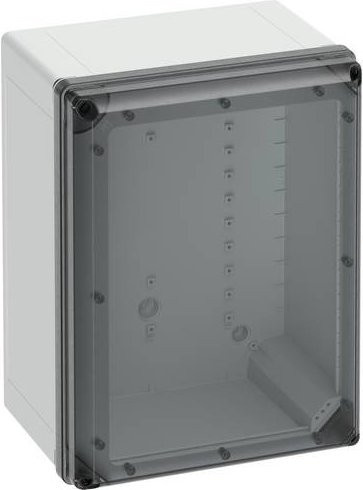 Spelsberg GEOS-L 3040-22-to Wand-Gehäuse aus Polycarbonat in Grau oder Weiß, B/T/H: 40,0 x 30,0 x 22,6 cm - Bild 1