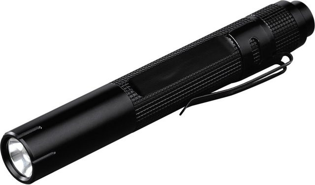 Hama LED Taschenlampe Classic C-98 in Schwarz mit Clip - Bild 1