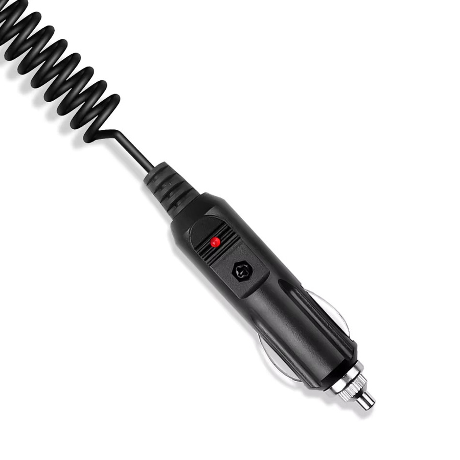 Kebidumei Auto Ladegerät Netzteil mit Zigarettenanzünder Stecker für UV-5R UV-5RA UV-5RB UV-5RC UV-5RE TG-UV2 TH-UVF1 TH-F8 in Schwarz - Bild 3