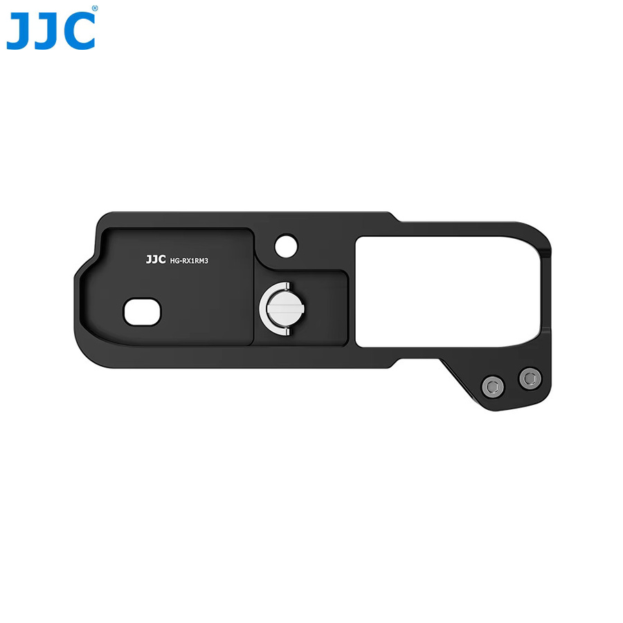 JJC Delux Kamera Handgriff L-Platte Halterung aus Aluminiumlegierung für Sony DSC-RX1RM3 und RX1RIII in Schwarz - Bild 3