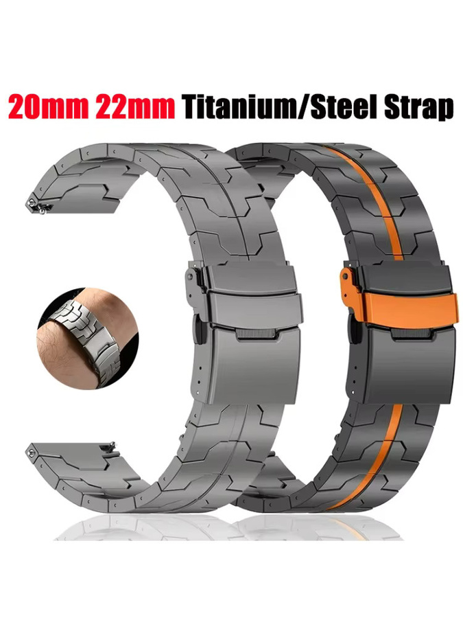 Geekthink Uhrenarmband Titan, Herren - Bild 5