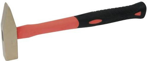 KS Tools Schlosserhammer Aluminium-Bronze mit Glasfaserstiel 1130g - Bild 1