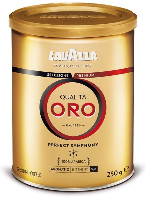 Lavazza Qualità Oro Perfect Symphony, gemahlener Kaffee, 250 g - Bild 1