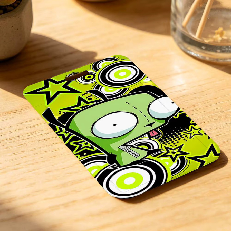 I-Invader ZIM Ausweishalter mit Umhängeband aus Kunststoff für Schule und Büro - Bild 5