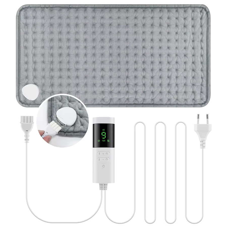 Hailicare Elektrische Haustier-Wärmematte in Grau mit 9 Temperaturstufen, 4 Modi und Timer, B/T: 60 x 30 cm - Bild 4