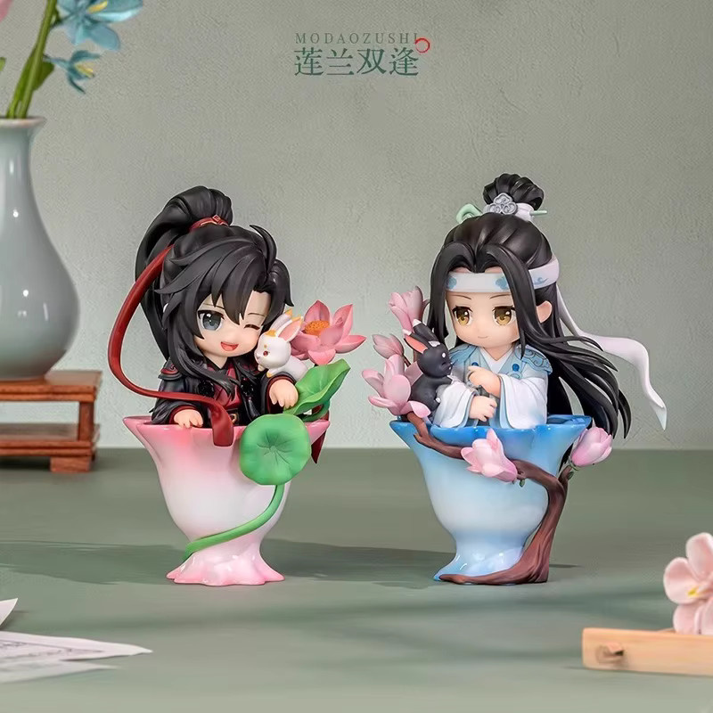Bandai Flower Language Series Keramik-Blindbox Q Edition Sammlerfigur in Mehrfarbig - Bild 4